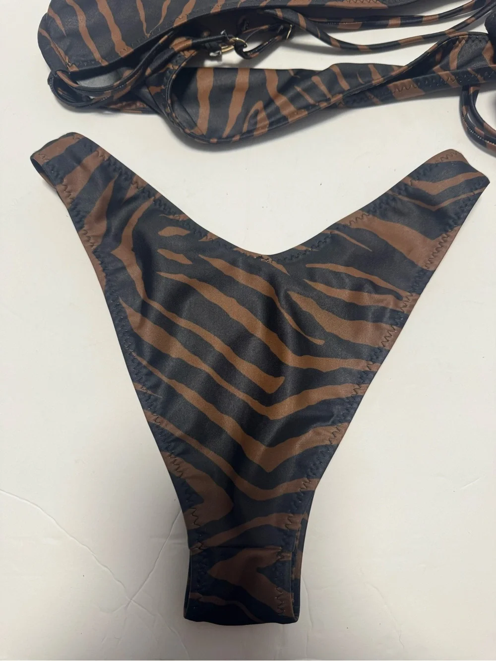 Same Women's Bikini Animal Print Size Small